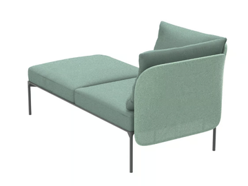 BLOOM 1211 DX/SX - Upholstered fabric day bed by Et al. - view 3
